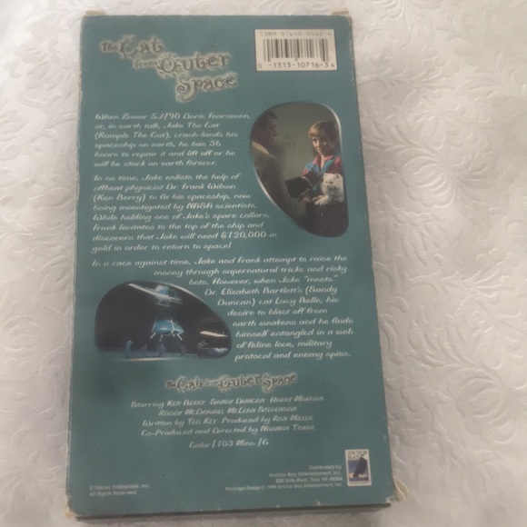 VTG VHS#SV10716 The Cat From Outer Space - Picture 2 of 6